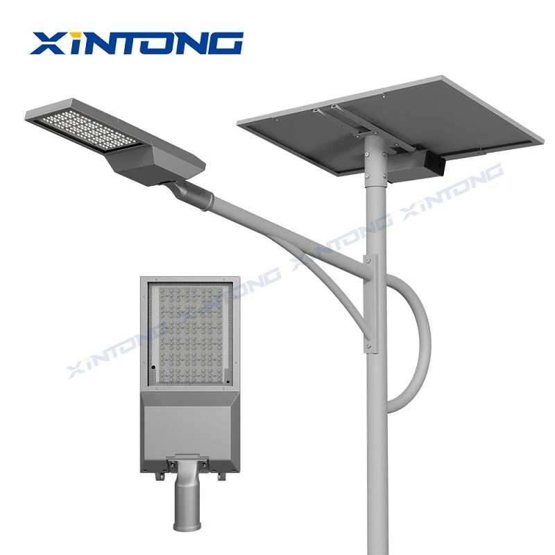 Āra ūdensnecaurlaidīga saules LED ielas lampa