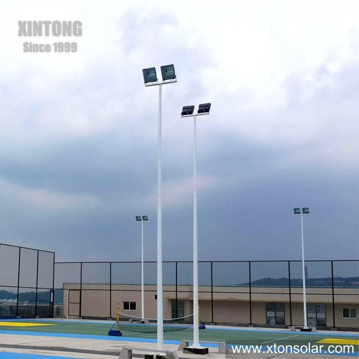 20 m LED augsta masta gaisma basketbola laukuma apgaismojumam