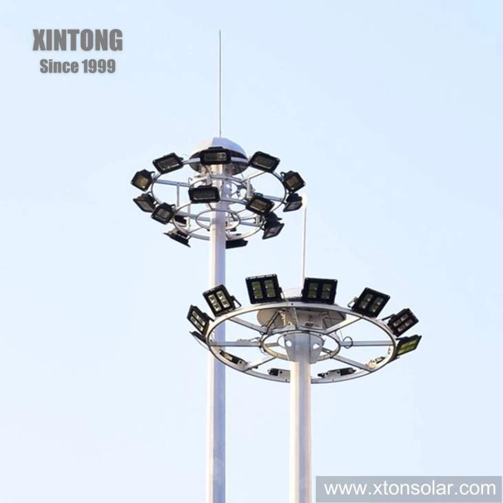 Auto Lifting System 20/25/30m High Mast Lighting