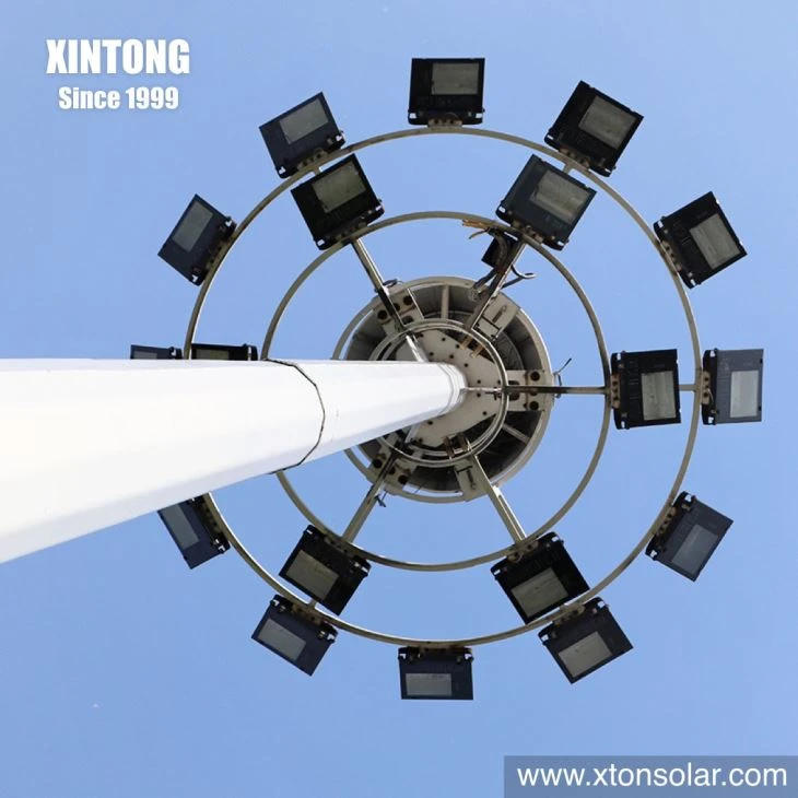 18m 20m 25m 30m High Mast Conical Octagonal Polygonal Pole